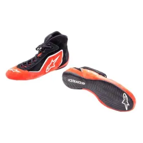 ALPINESTARS SP SHOE RED BLACK SZ 9