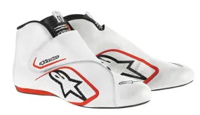 ALPINESTARS SUPERMONO SHOE WHITE RED SZ 8