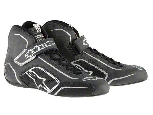 ALPINESTARS TECH 1-T SHOE BLACK ANTHRACITE SZ 13