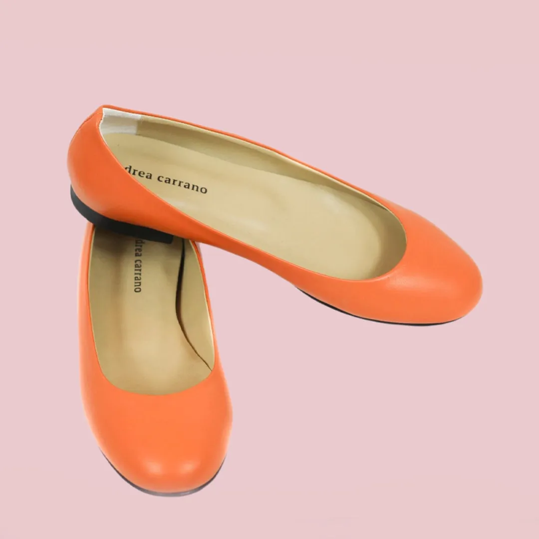 BABY ORANGE LEATHER