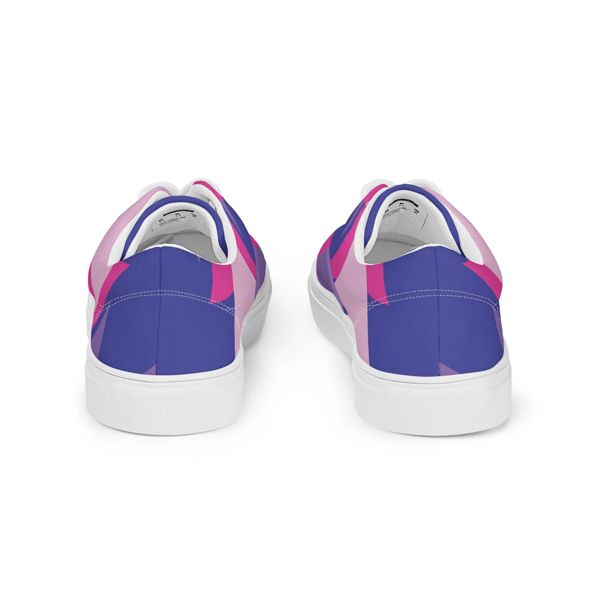 BE BRAVE Women’s Lace-Up Canvas Shoes (Pink)