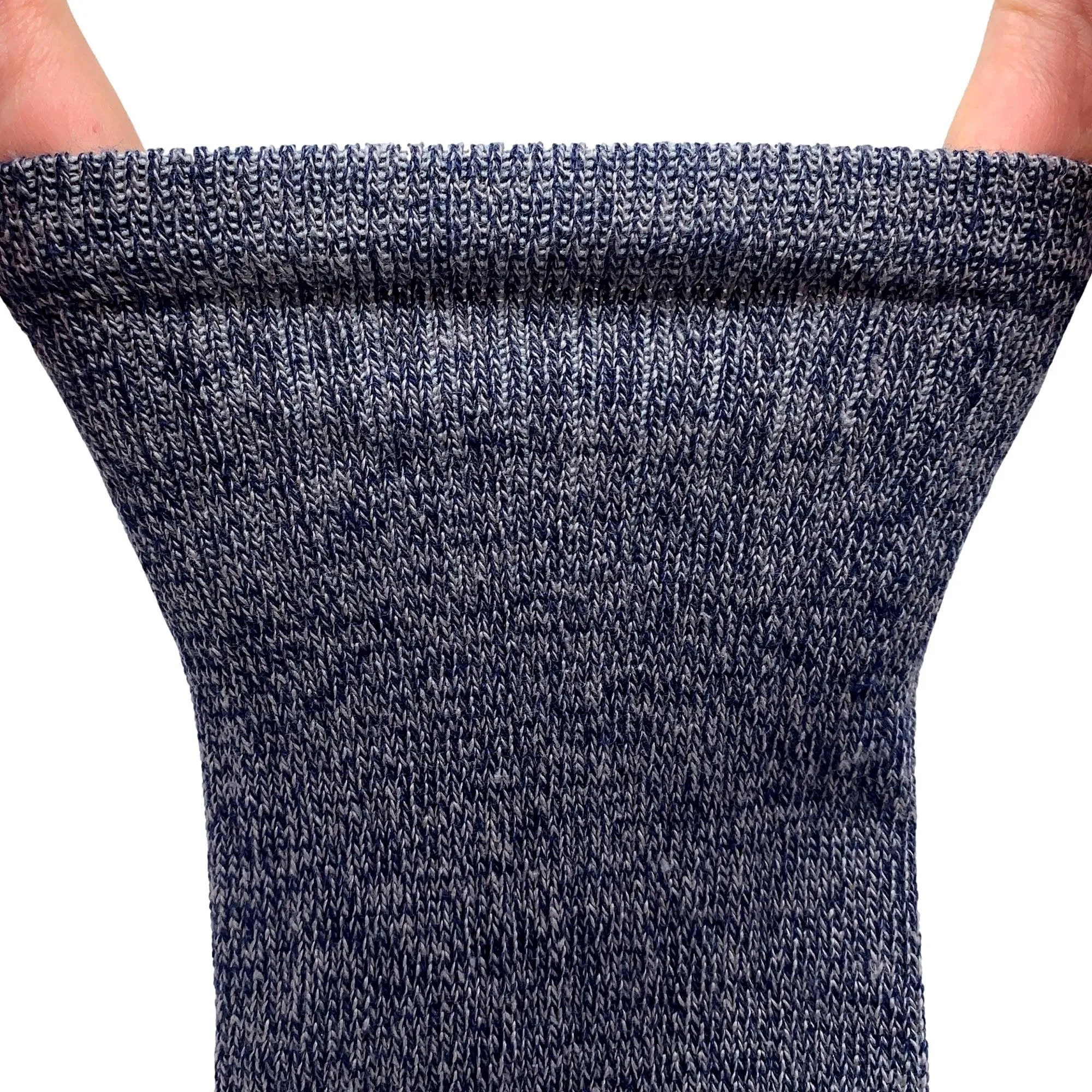 Bramble Mens All Terrain Socks 3 Pack - Blue Mix