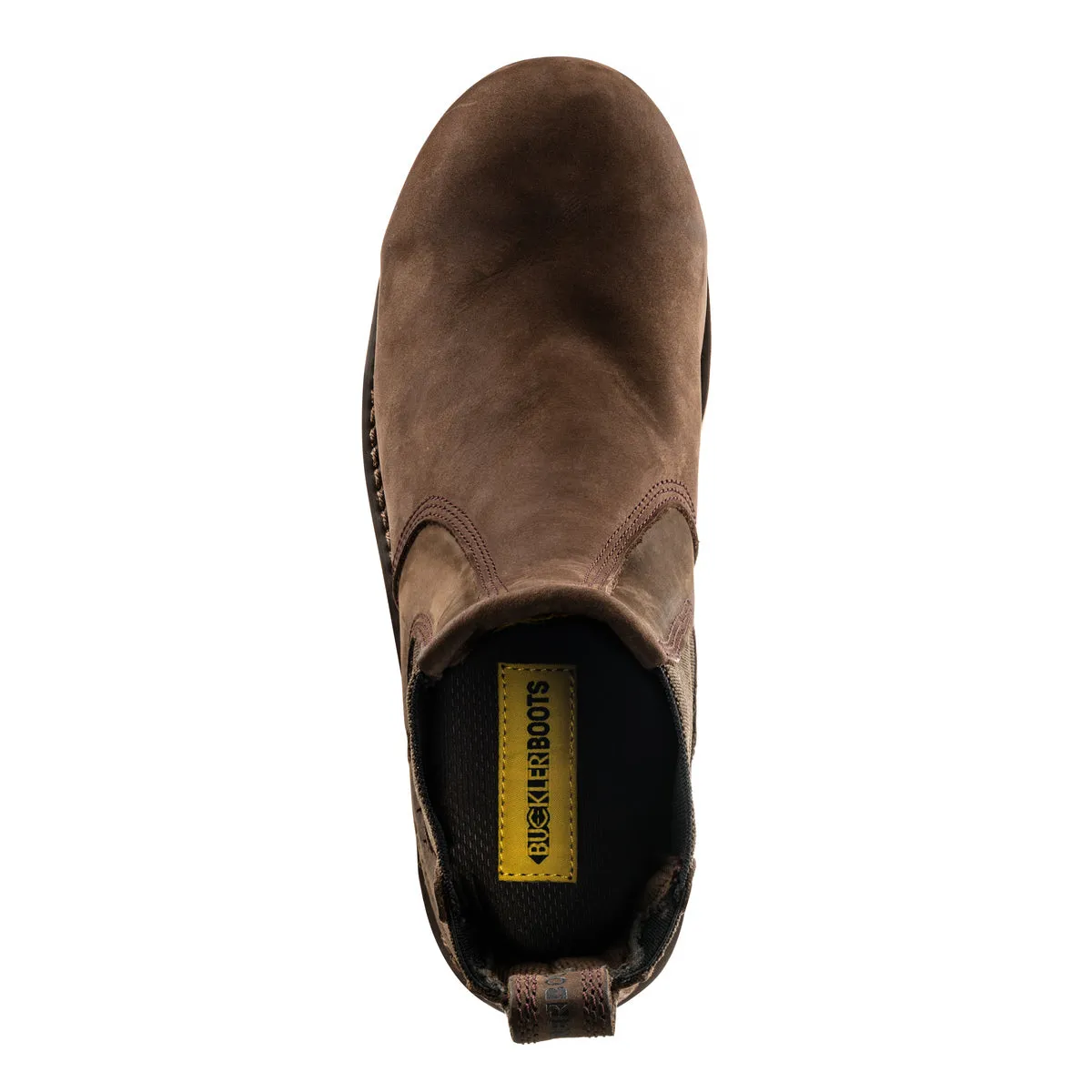 Buckbootz B1150 Brown Chocolate Oil Buckflex Safety Dealer Boot