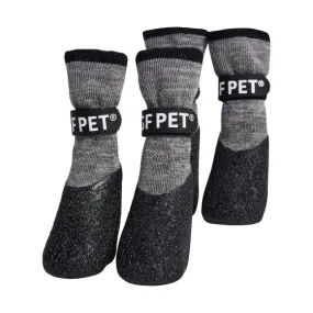 Gf Pet All Terrain Boots Black Dog