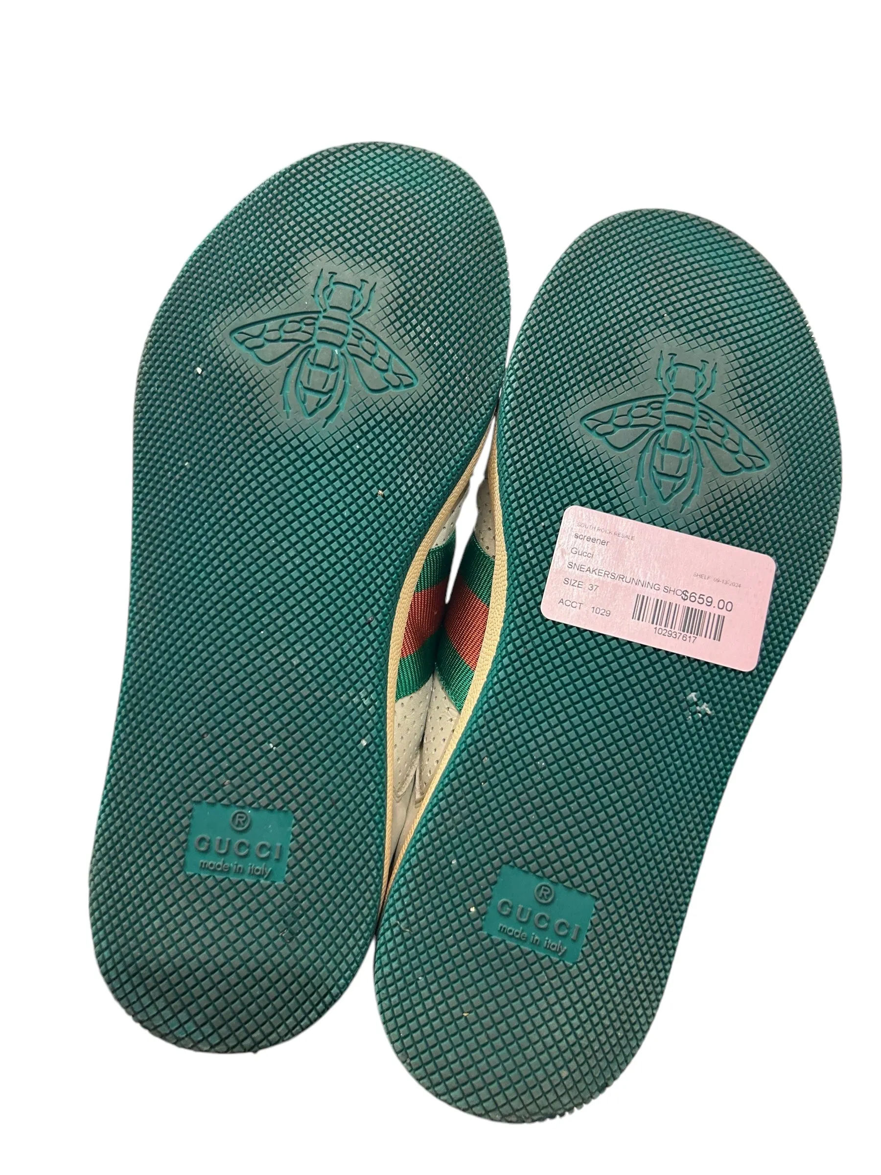 GUCCI Screener Sneakers - Size 37