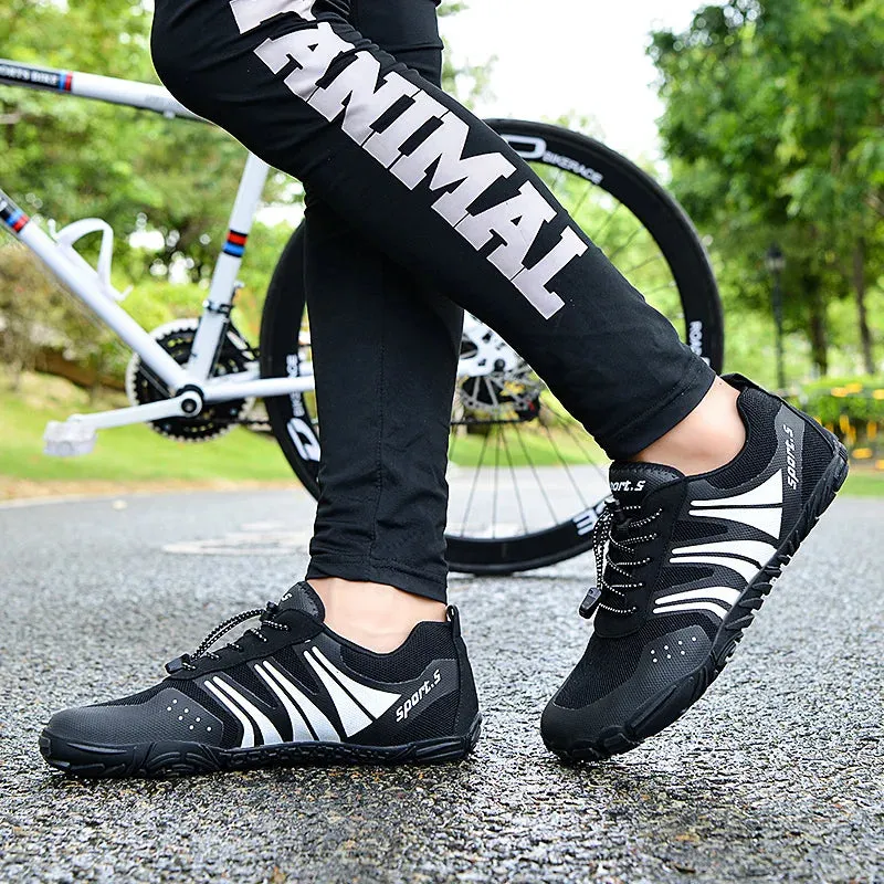 JIEMIAO MTB Cycling Shoes, Outdoor Racing Sport Bicycle Sneakers