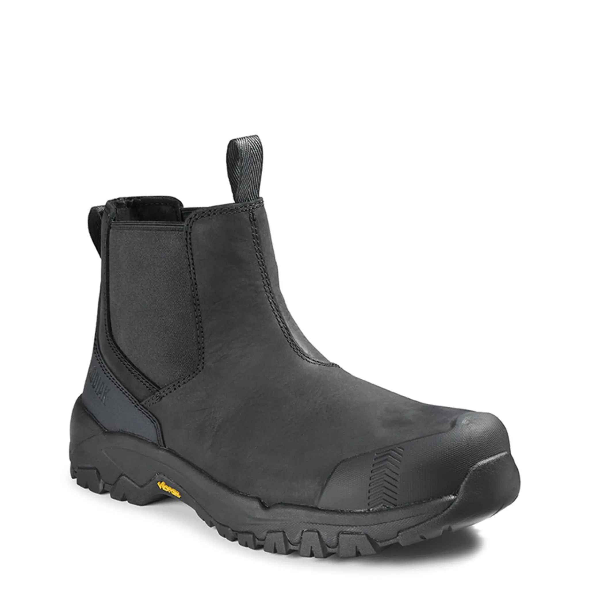 Kodiak Men's Quest Bound Chelsea Safety Work Boots – Waterproof Leather, Composite Toe & Plate, Vibram Outsole, Comfortzone Footbed | Sizes 7-15