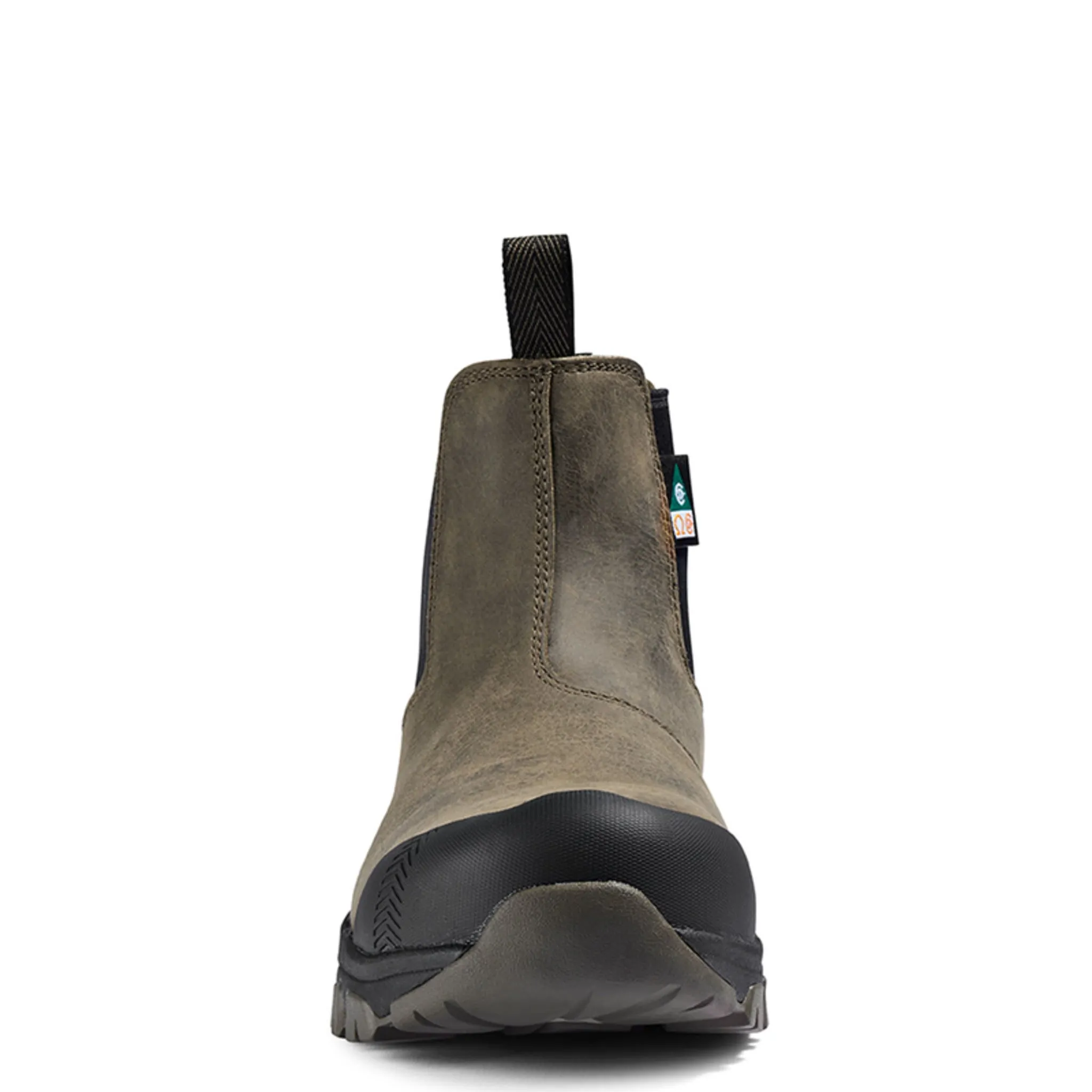 Kodiak Men's Quest Bound Chelsea Safety Work Boots – Waterproof Leather, Composite Toe & Plate, Vibram Outsole, Comfortzone Footbed | Sizes 7-15