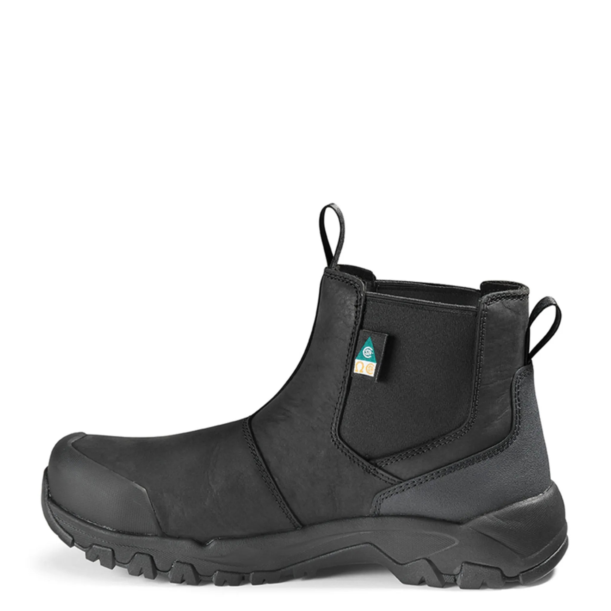 Kodiak Men's Quest Bound Chelsea Safety Work Boots – Waterproof Leather, Composite Toe & Plate, Vibram Outsole, Comfortzone Footbed | Sizes 7-15