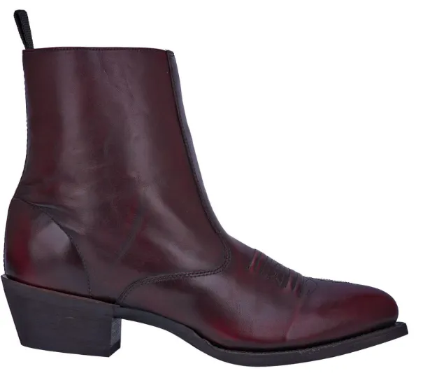 Laredo Black Cherry Zipper Western Boot