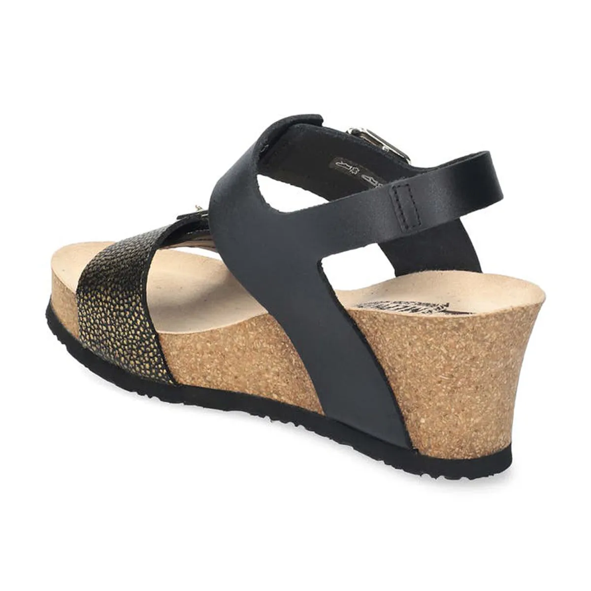 Mephisto Lissandra Smooth Printed Leather Women's Hook and Loop Sandals - UK 6.5 - US 9 Women - EU 39
