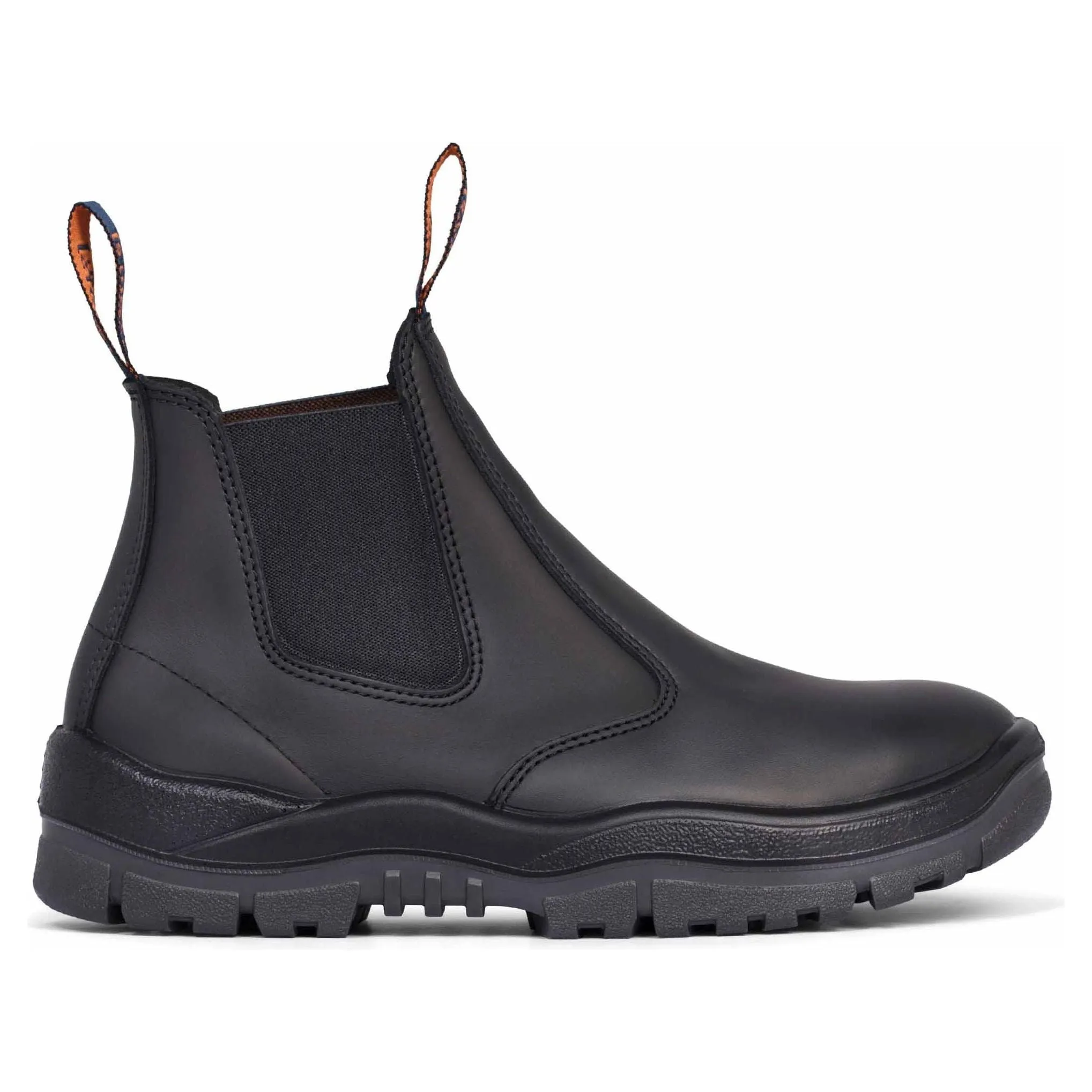 Mongrel Black Oil Kip Premium Elastic Sided Steel Cap Boot (240020) (Pre-Order)