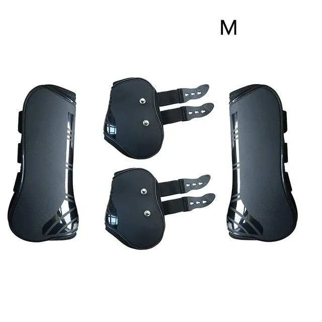 Neoprene Adjustable Horse Boots - Front and Rear