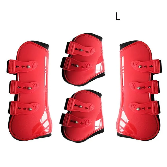 Neoprene Adjustable Horse Boots - Front and Rear