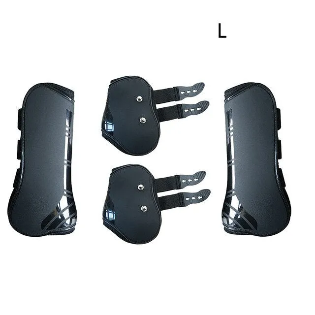 Neoprene Adjustable Horse Boots - Front and Rear