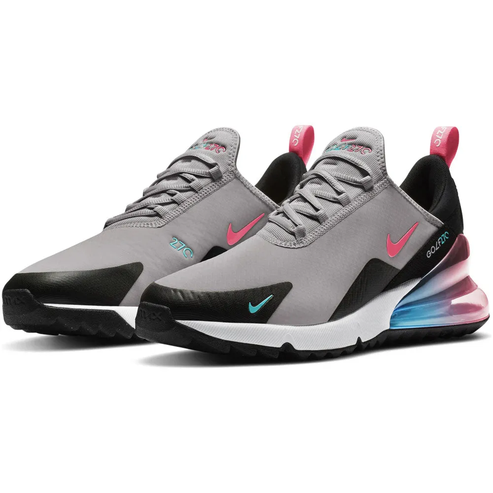 Nike Air Max 270 G Spikeless Shoes - Atmosphere Grey/Aurora/Hot Punch
