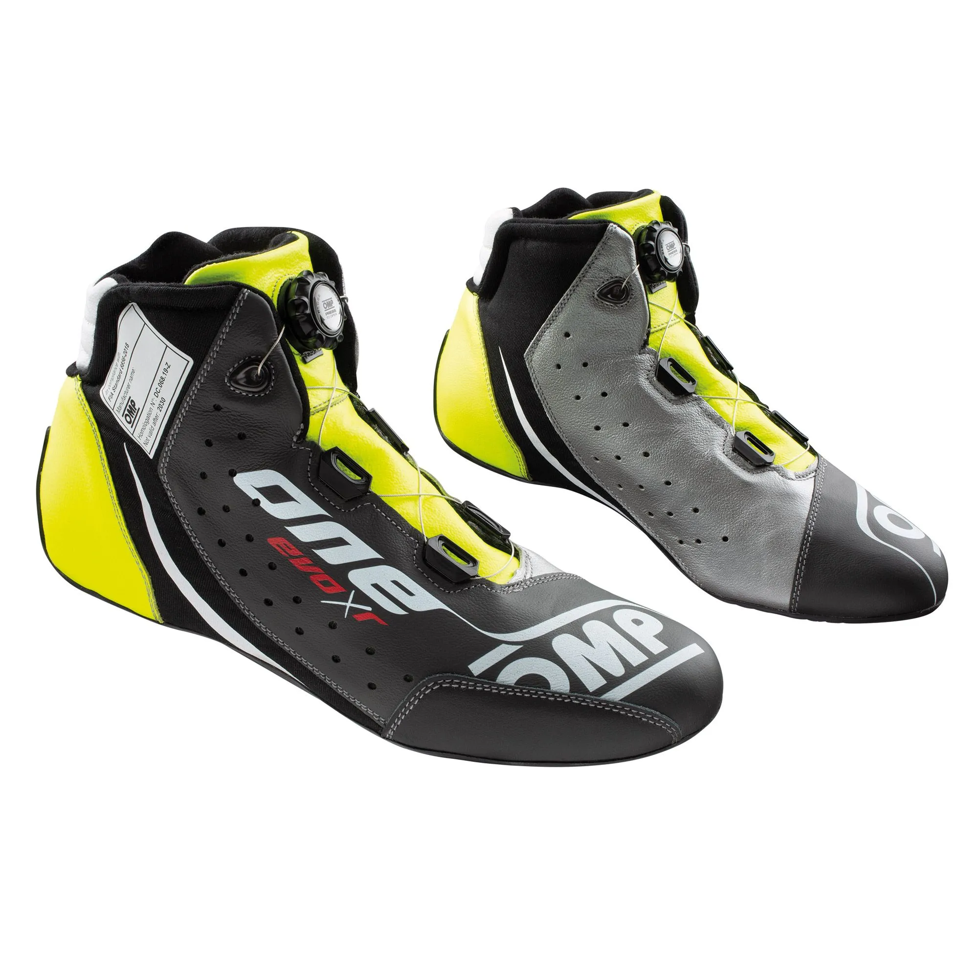 OMP ONE EVO XR Rotor Lacing Shoes FIA