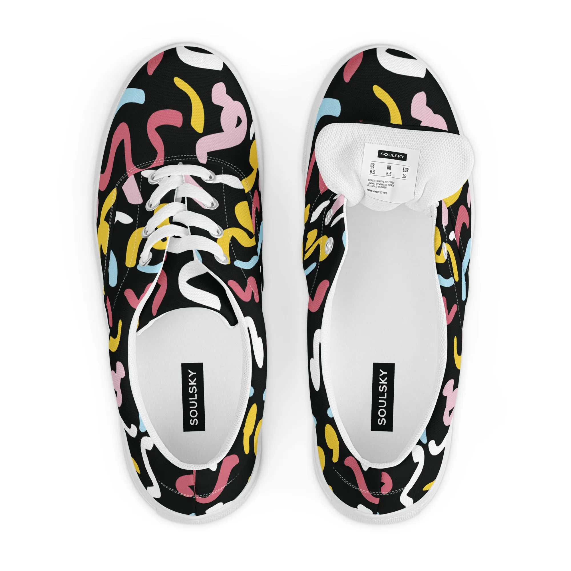 QUANTUM Men’s Lace-Up Canvas Shoes