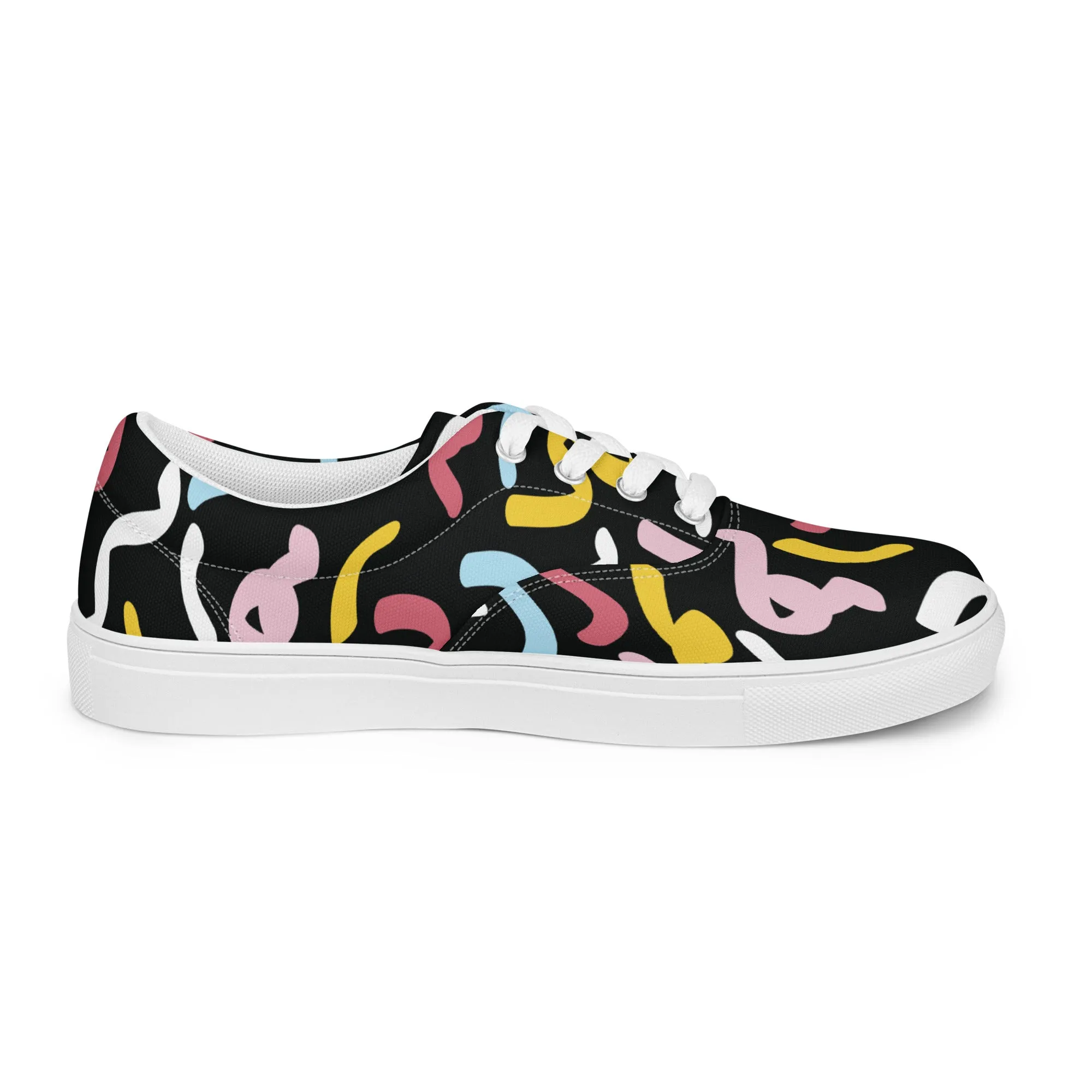 QUANTUM Men’s Lace-Up Canvas Shoes