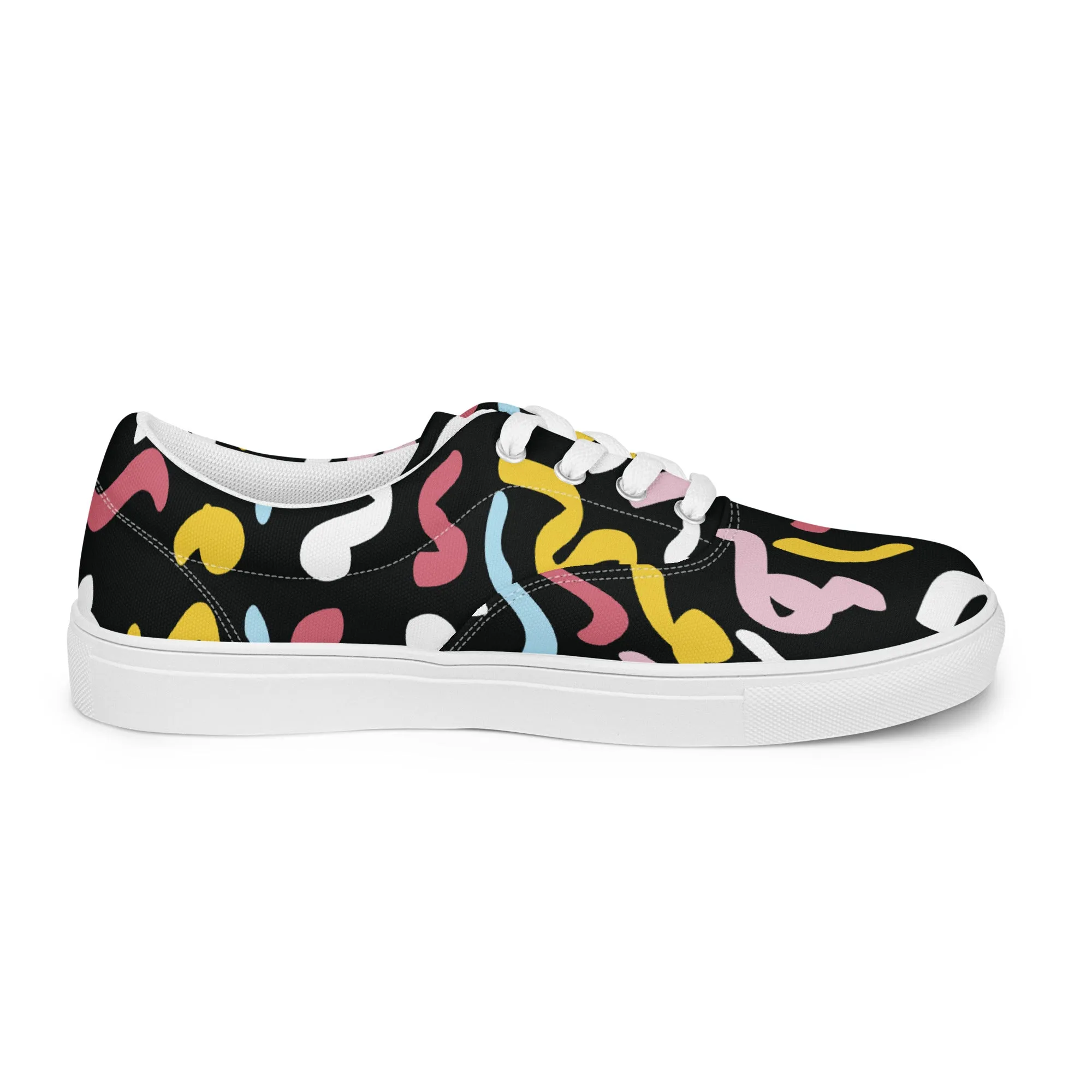 QUANTUM Men’s Lace-Up Canvas Shoes