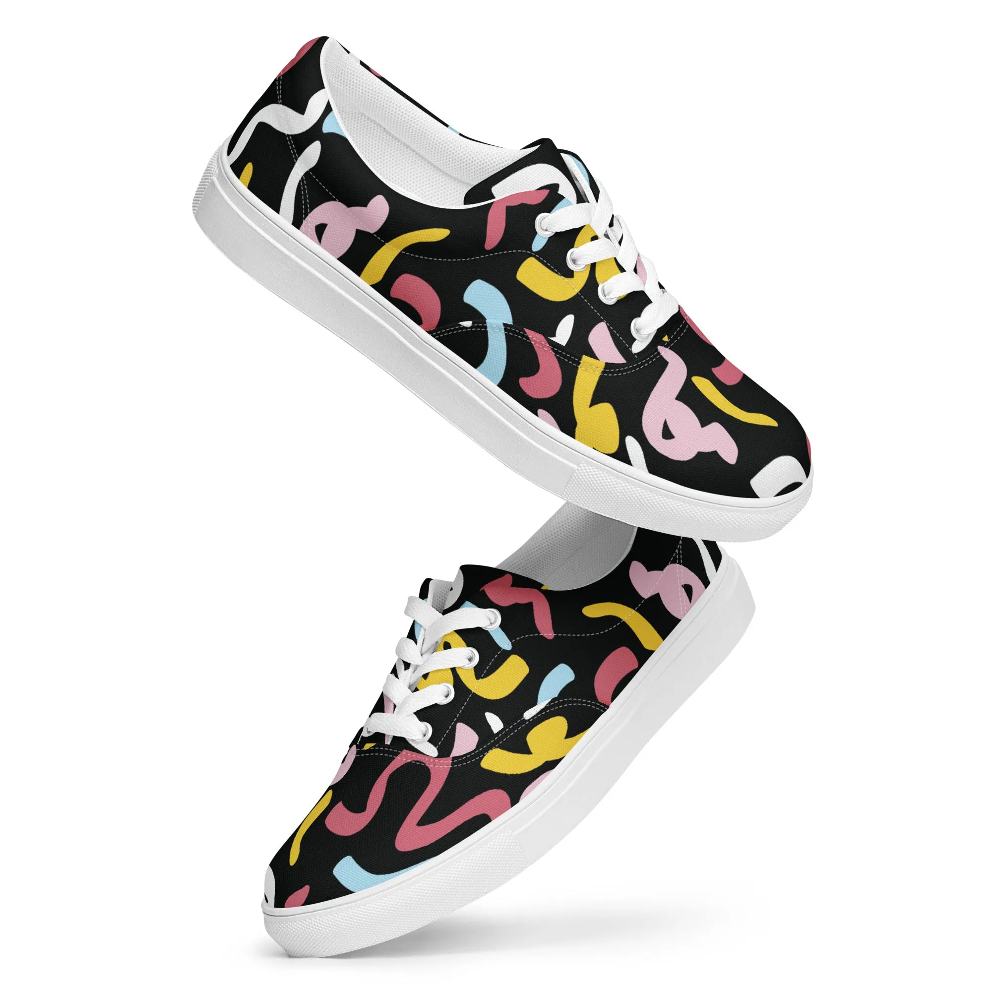 QUANTUM Men’s Lace-Up Canvas Shoes