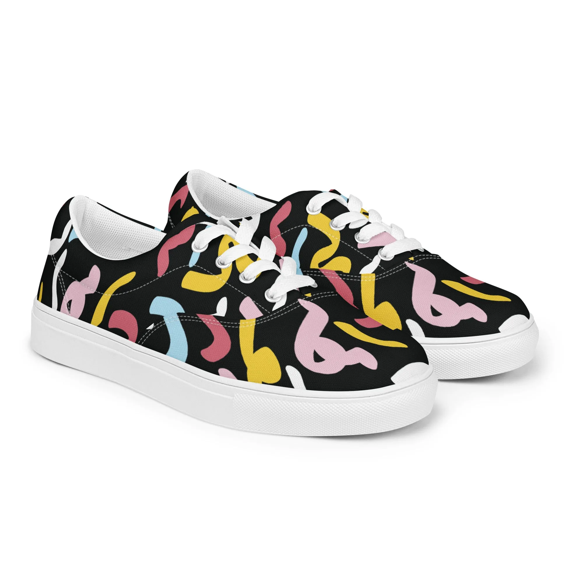 QUANTUM Men’s Lace-Up Canvas Shoes