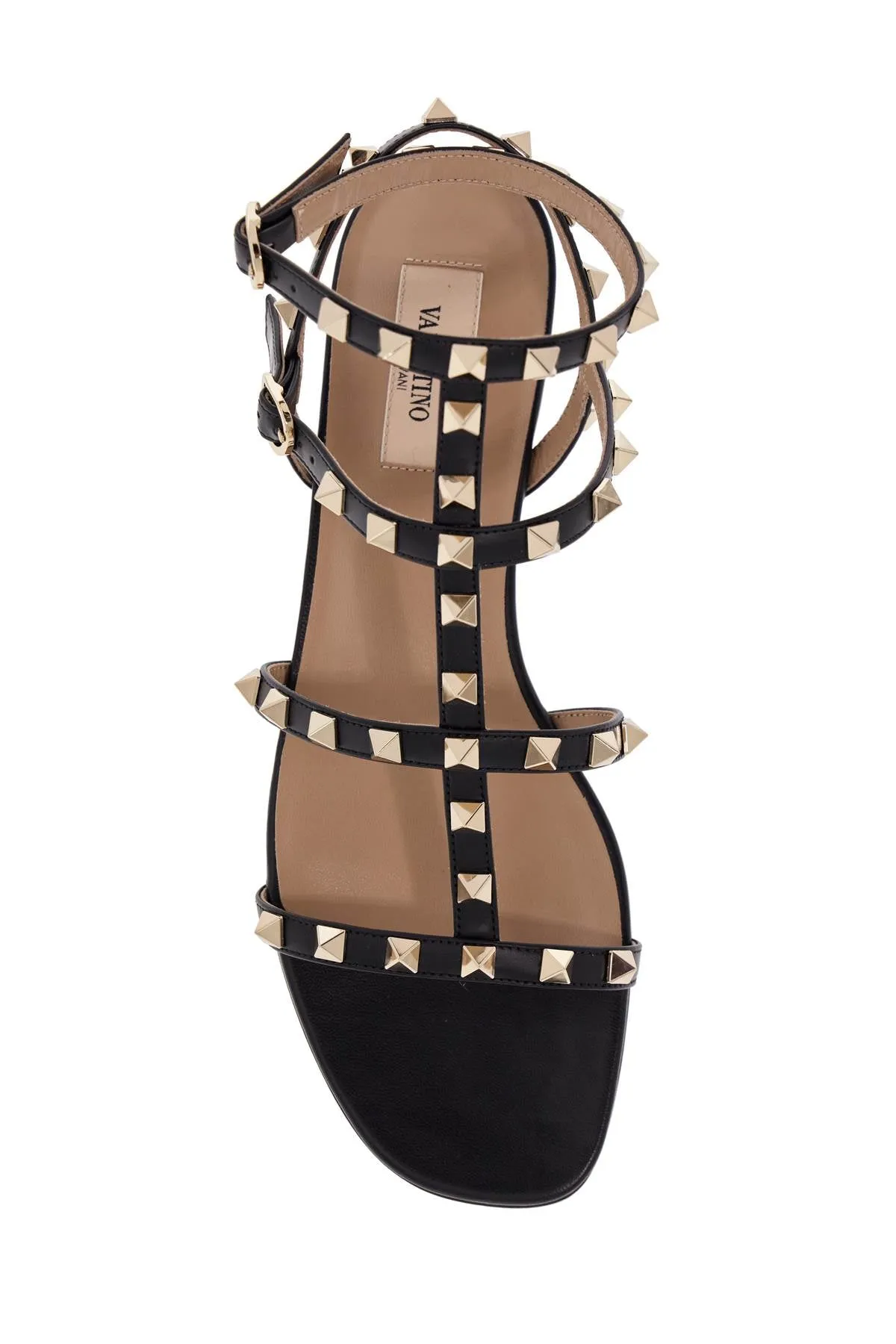 rockstud sandals 6W2S0A05VOD NERO