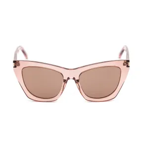 Saint Laurent Pink Acetate SL 214 Kate Cat Eye Sunglasses