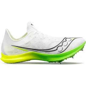 Saucony Womens Endorphin Cheetah- White/Slime (S19095-01)