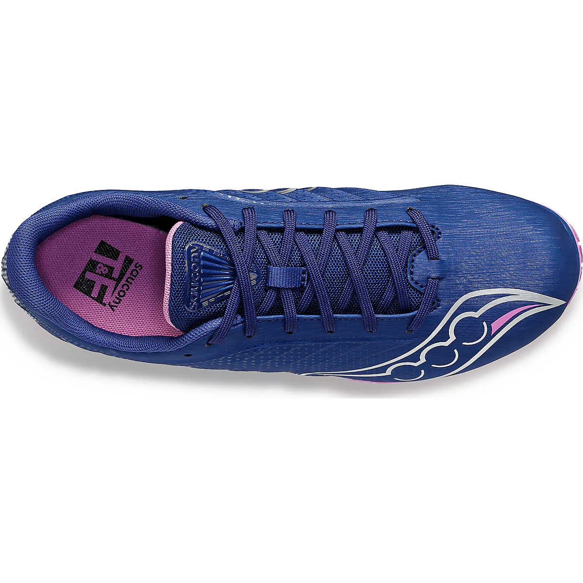 Saucony Womens Spitfire 5 Track Spike- Indigo/Grape (S19055-33)