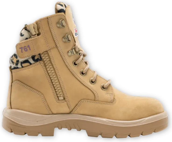 STEELBLUE SOUTHERN CROSS ZIP LADIES JUNGLE BOOT - 522761