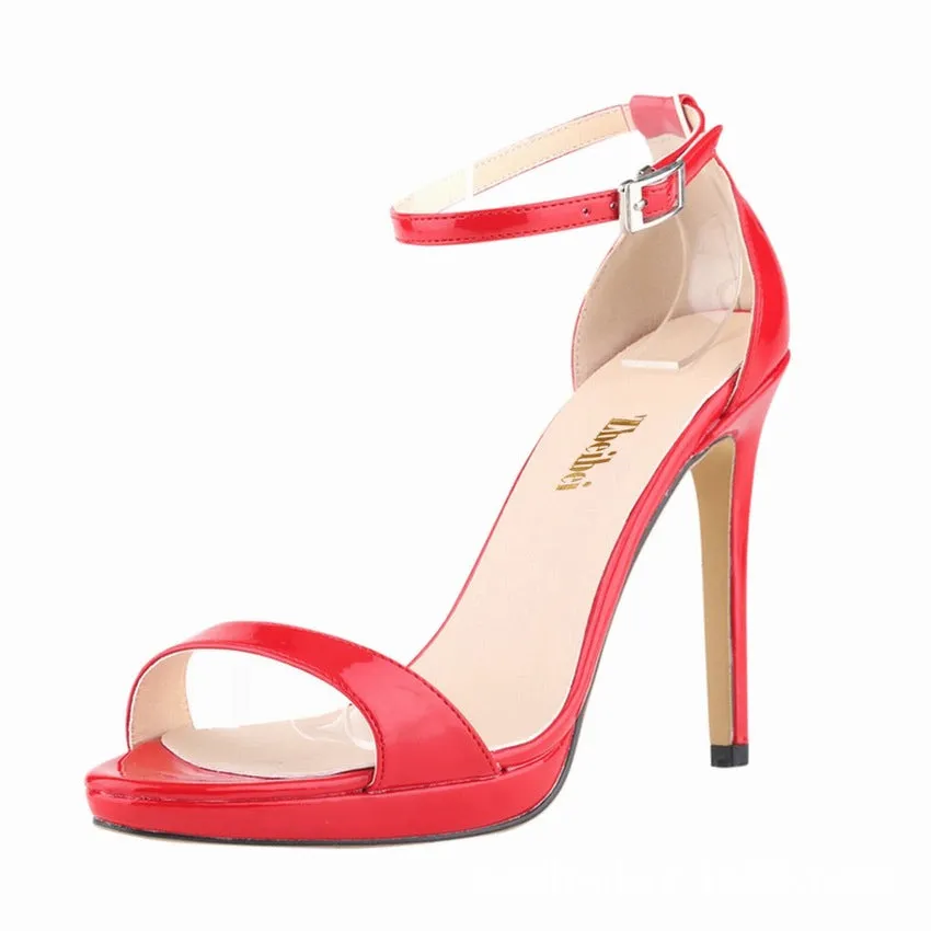 Summer Fashion Candy-Colored High Heel OL Women's Sandals