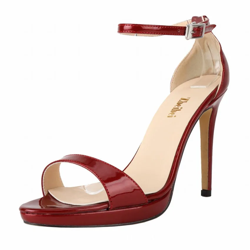 Summer Fashion Candy-Colored High Heel OL Women's Sandals
