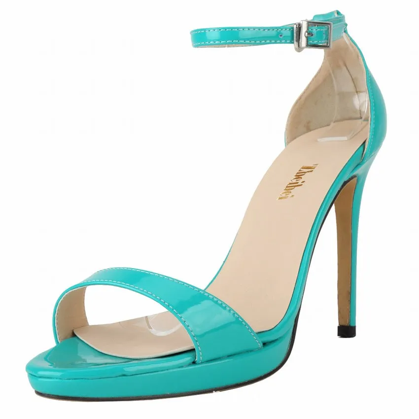 Summer Fashion Candy-Colored High Heel OL Women's Sandals