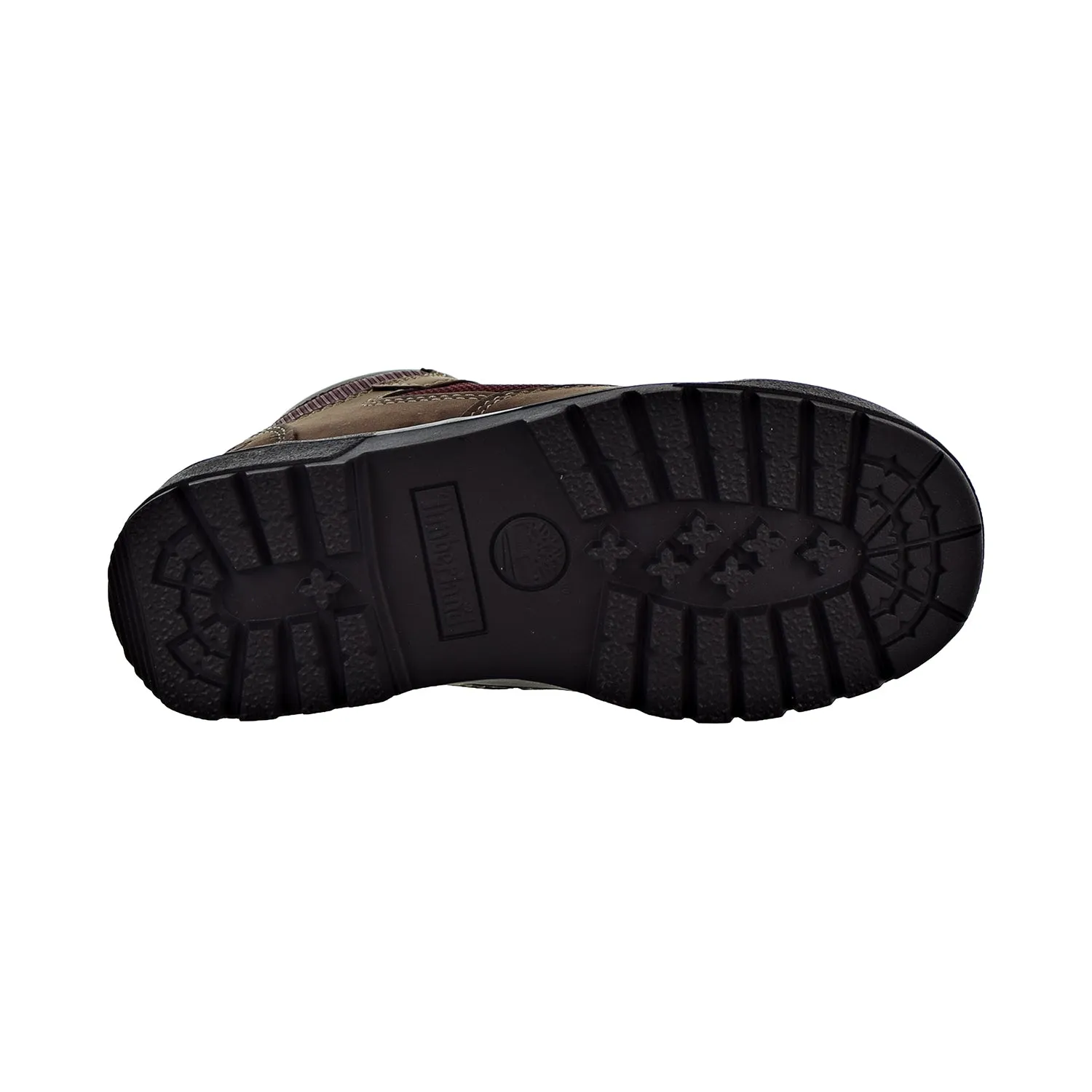 Timberland 6" Field Boot L/F Little Kids' Shoes Dark Brown Nubuck
