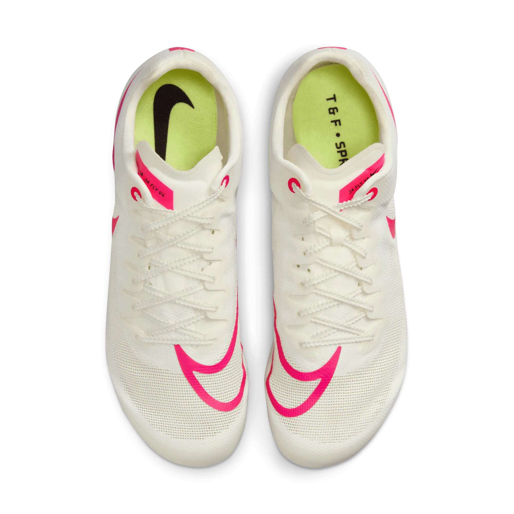 Unisex JA Fly 4 (100 - Sail/Fierce Pink-Lt Lemon Twist)