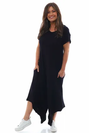 Violet Jumpsuit Black