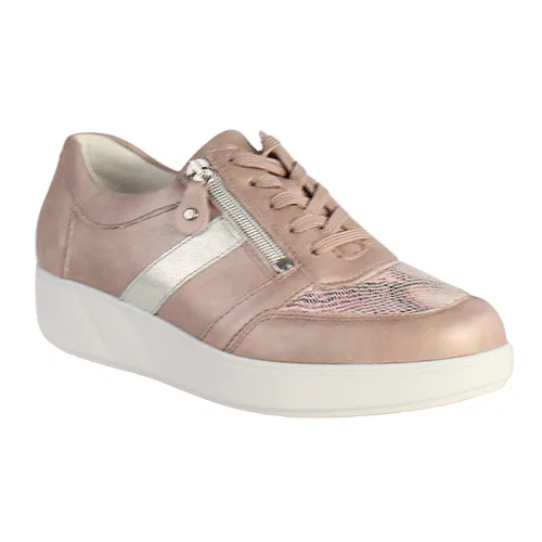 Waldlaufer  Wide Fit Trainers  - 622K01 -Pink