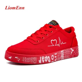 Women's Canvas Sneakers Flat Sport Shoes Vulcanized Shoe Tennis