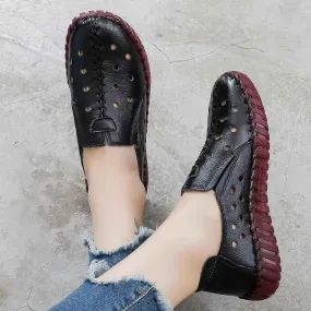  Leather Mary Jane Flats