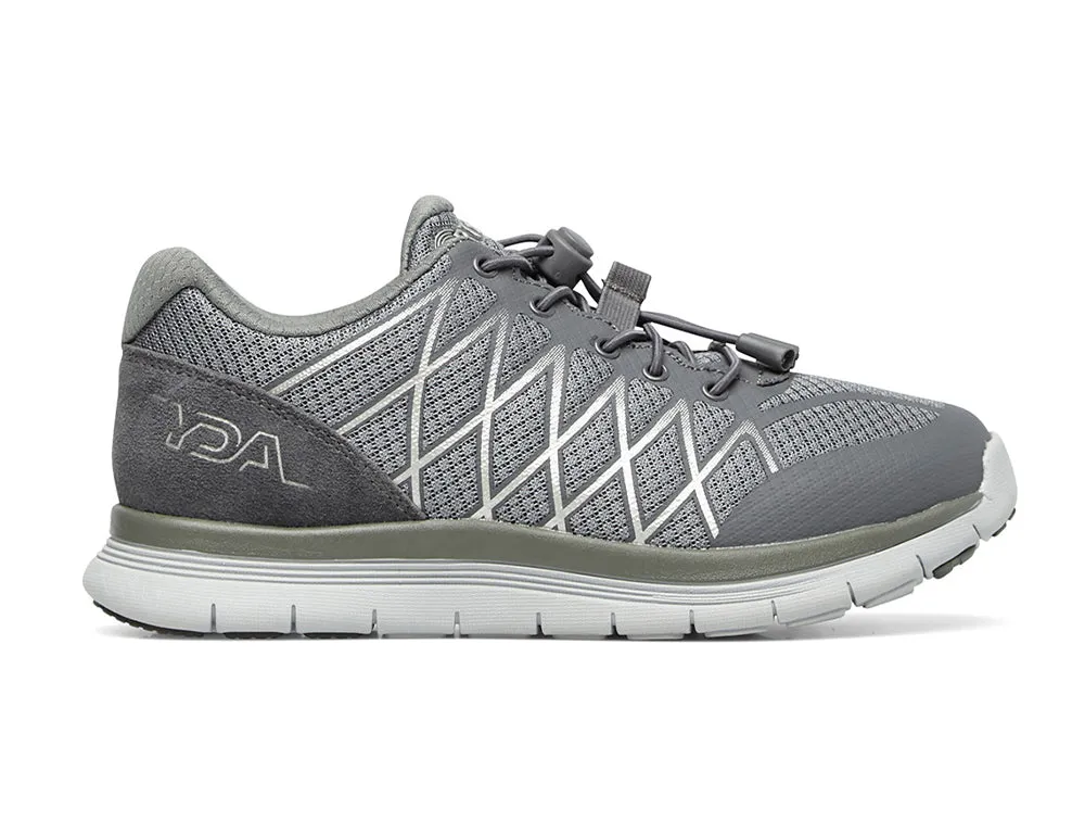 YDA Extra Wide Vault Grey Trainers