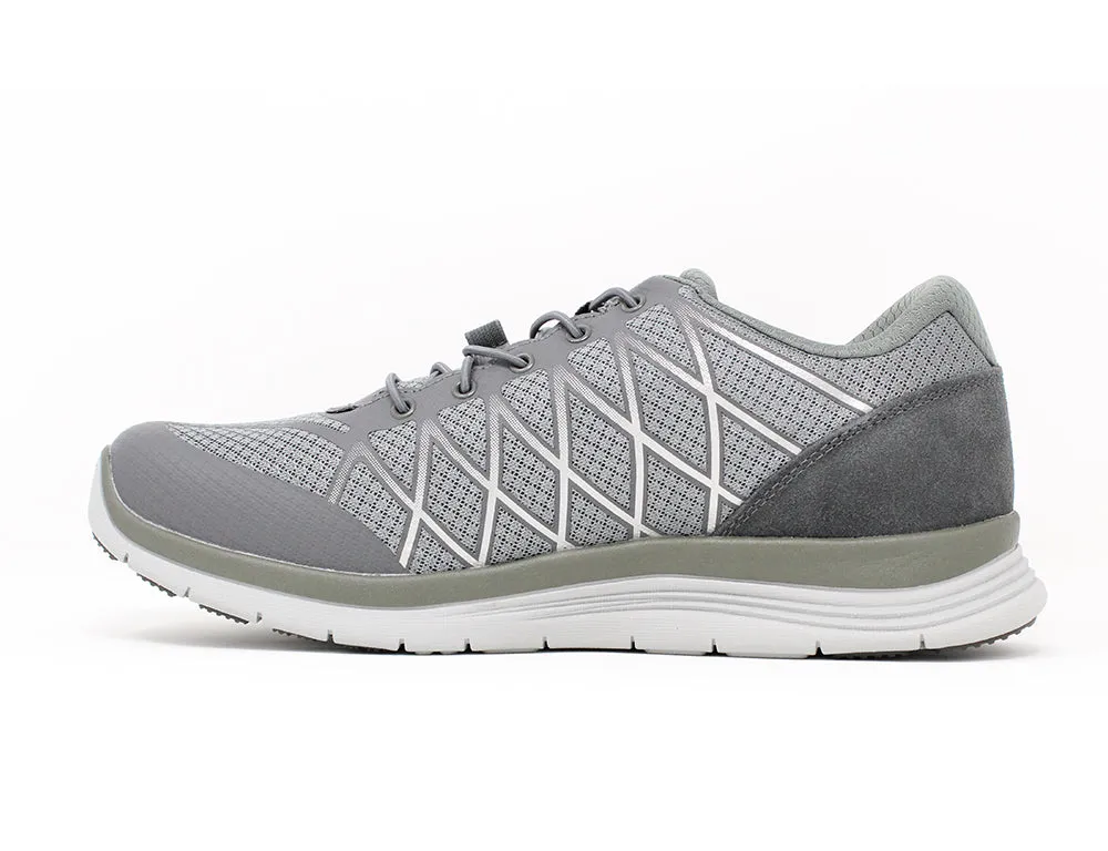 YDA Extra Wide Vault Grey Trainers